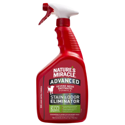 NATURE MIRACLE GATO ELIMINADOR MANCHAS Y OLORES ADVANCE 946 ML