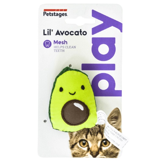 PETSTAGES GATO PELUCHE AGUACATE