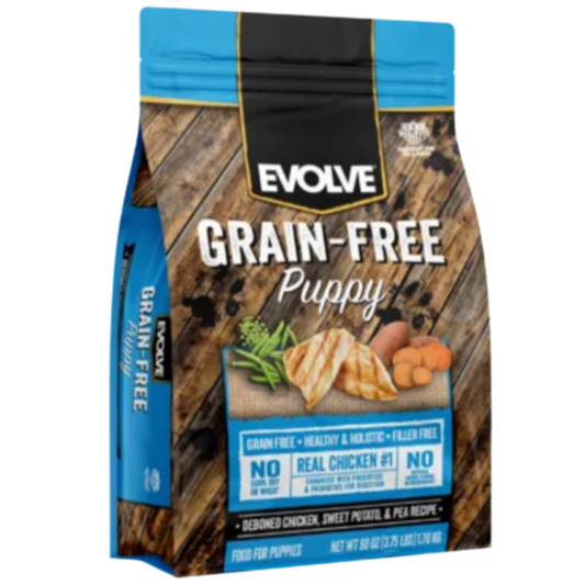 EVOLVE DOG GRAIN FREE PUPPY CHICKEN - POLLO X 14 LB - 6,35 KG
