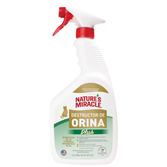 NATURE MIRACLE GATO DESTRUCTOR DE ORINA X 32 OZ