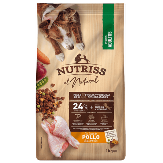 NUTRIS AL NATURAL ADULTO POLLO X 1 KG