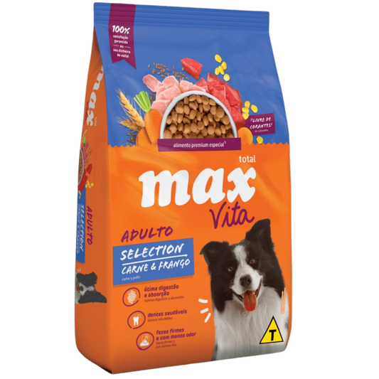 MAX C VITA ADULTO SELECTION CARNE Y FRANGO X 18 KG