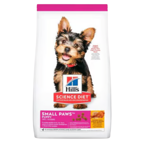 HILLS C PUPPY SMALL PAWS X 4.5 LB 2.04 KG