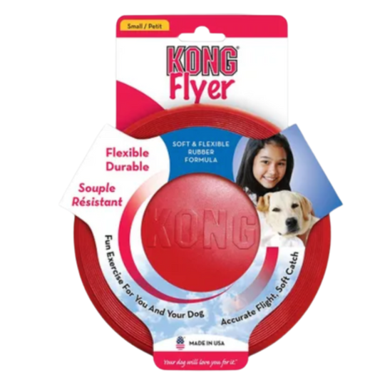 KONG PERRO CAUCHO CLASSIC FRISBEE LARGE