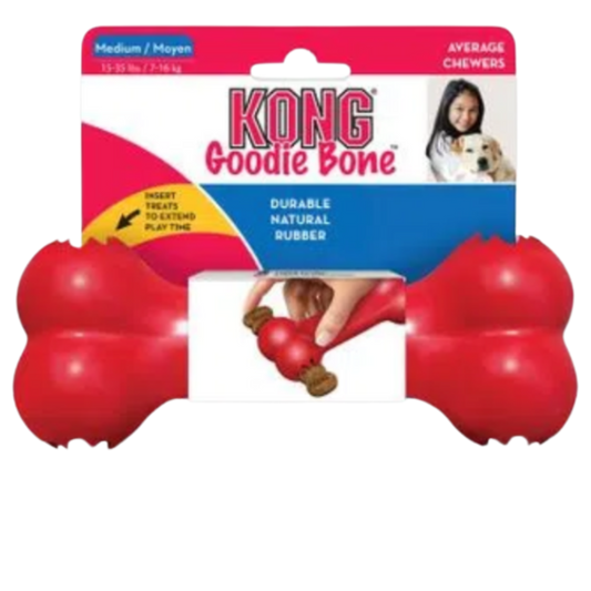 KONG PERRO CAUCHO CLASSIC HUESO LARGE