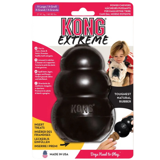 KONG PERRO CAUCHO EXTREME PORTAPASABOCAS SMALL S