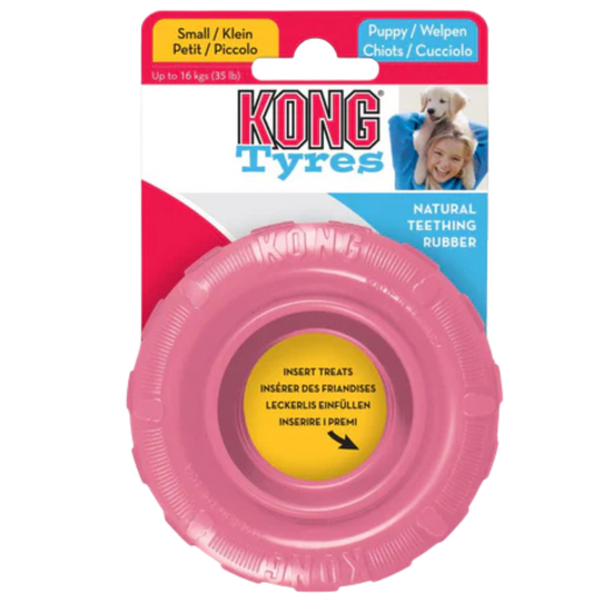 KONG PERRO CAUCHO PUPPY LLANTA SMALL