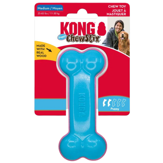 KONG PERRO CHEWSTIX PUPPY CURVE BONE MEDIUM