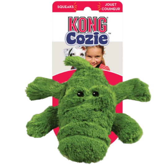 KONG PERRO PELUCHE COZIE COCODRILO MEDIUM