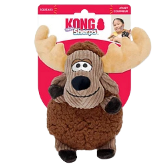 KONG PERRO PERRO PELUCHE SHERPS FLOOFS MOOSE MD