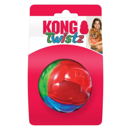 KONG PERRO TWISTZ PELOTA LARGE
