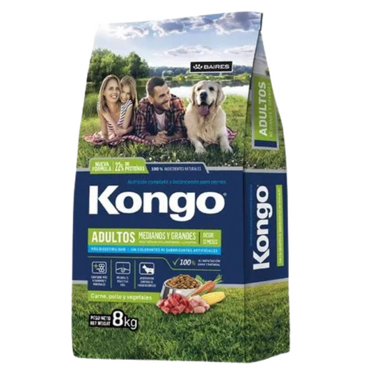 KONGO PERROS RP BULTO X 8 KG