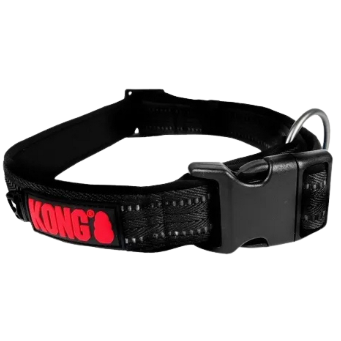 KONG COLLAR PERRO MEDIANO NEGRO 35-50 CM