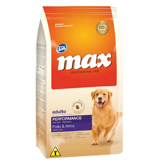 MAX C ADULTO PERFORMANCE POLLO X 2 KG