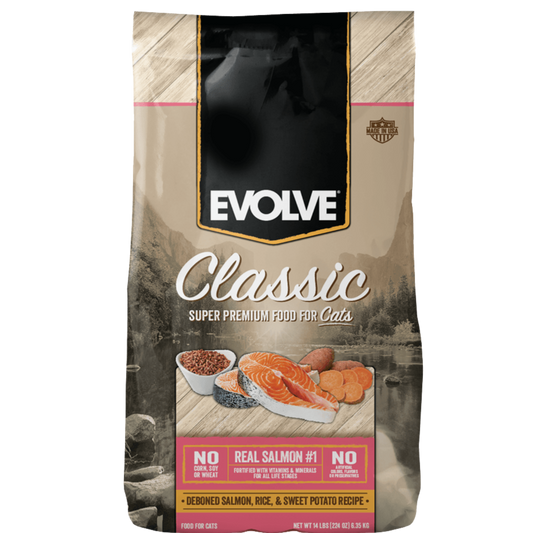 EVOLVE CAT CLASSIC  SALMON X 2.75 LB -1.24 KG