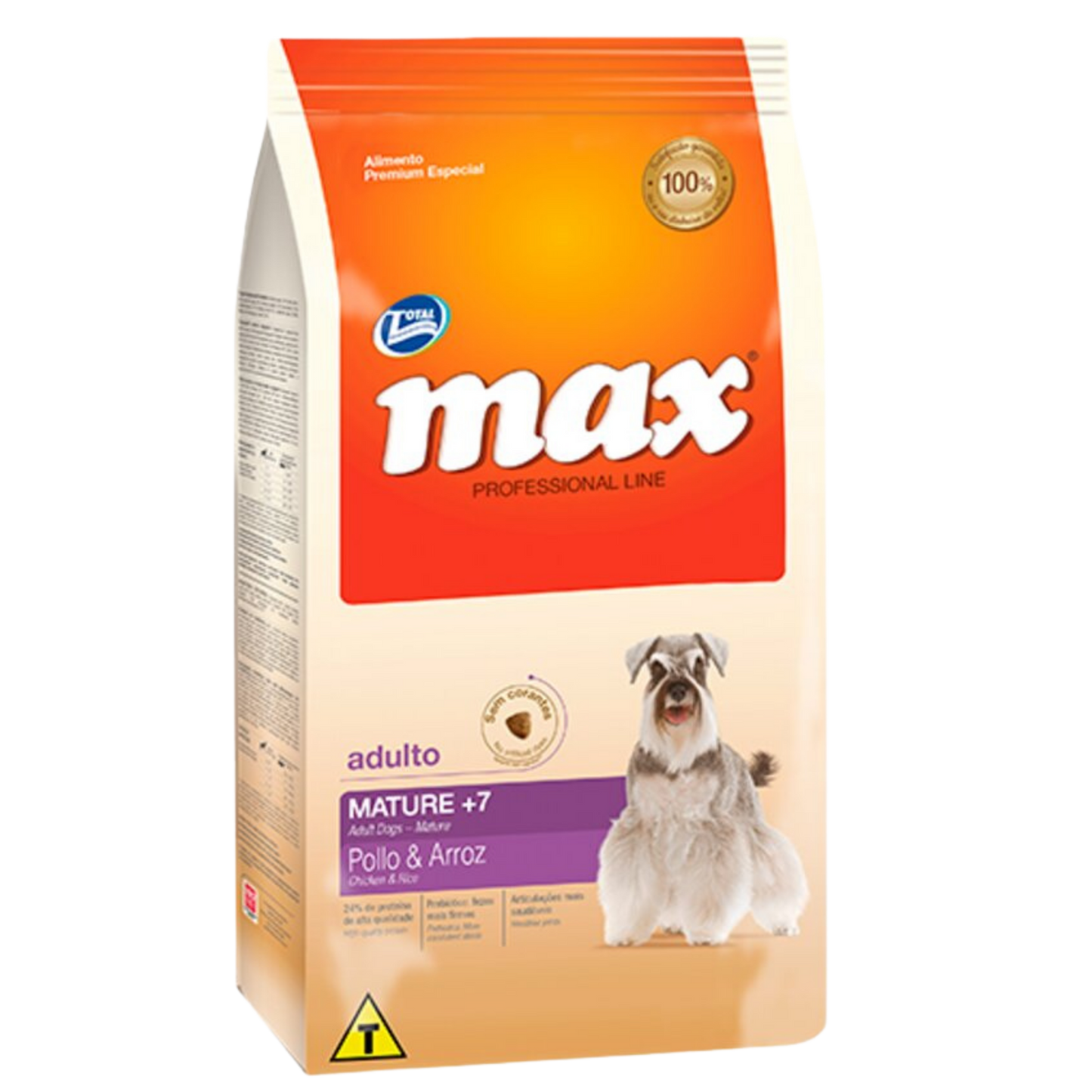 MAX C MATURE FRANGO & ARROZ  X 15 KG