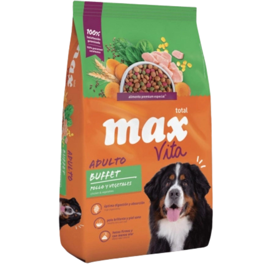 MAX C VITA ADULTO RP BUFFET FRANGO Y VEGETAIS X 10.1 KG