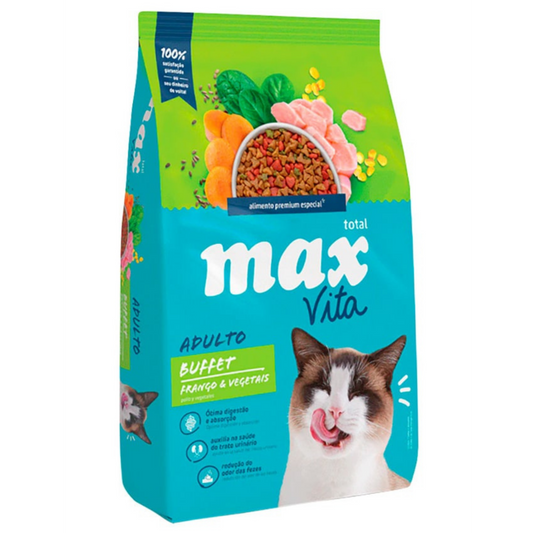 MAX F VITA GATO ADULTO BUFFET FRANCO Y VEGETAIS 1 KG