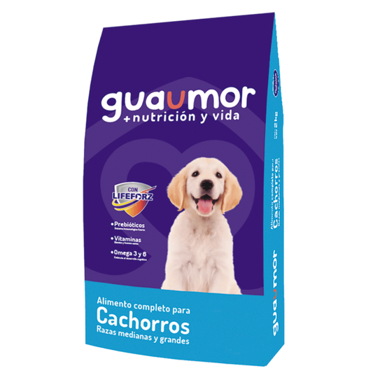 C GUAUMOR CACHORRO RM GRANDES X 2 KG