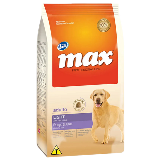 MAX C LIGTH FRANGO Y ARROZ X 15 KG
