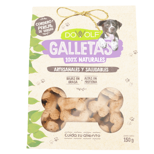 GALLETA CORDERO Y PEREGIL - ESPINACA X 150 GR