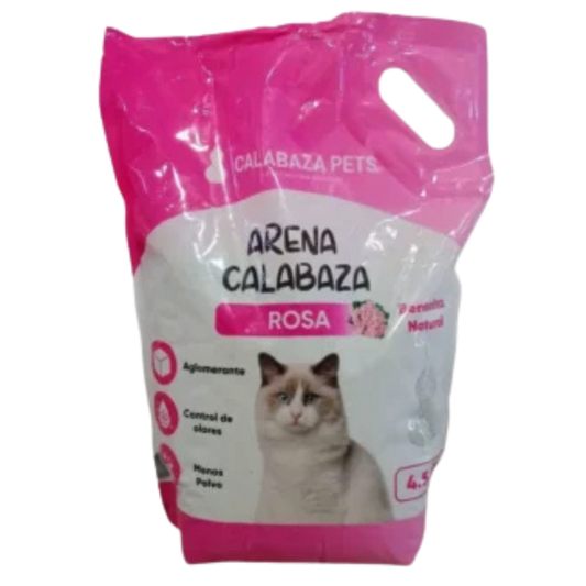ARENA CALABAZA X4.5KL ROSA