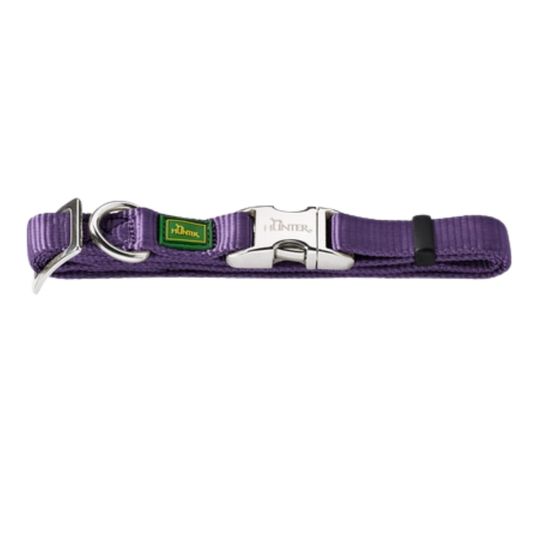 HUNTER DOG ALU STRONG VB COLLAR 45-65 CM XL VIOLETA