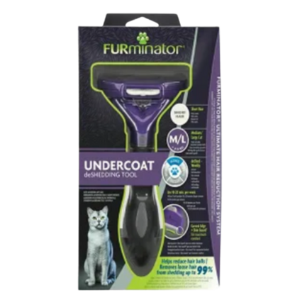 FURMINATOR DESLANADOR GATO MEDIUM LARGE PELO CORTO