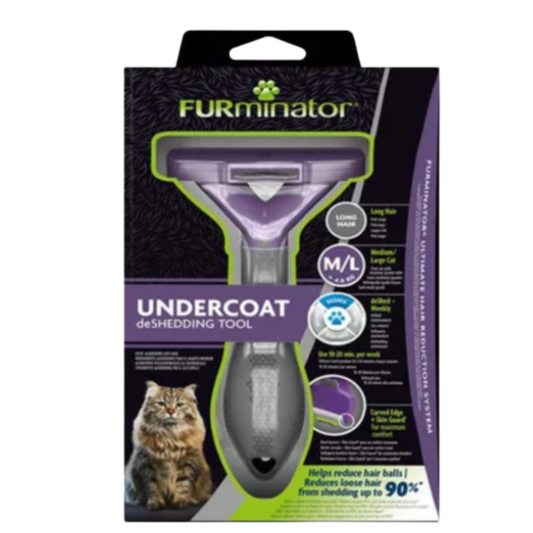FURMINATOR DESLANADOR GATO MEDIUM LARGE PELO LARGO