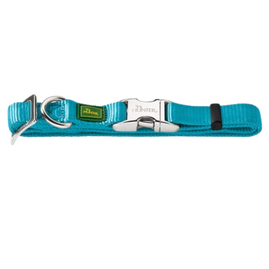 HUNTER DOG ALU STRONG VB COLLAR 40-55 CM L AZUL MARINA