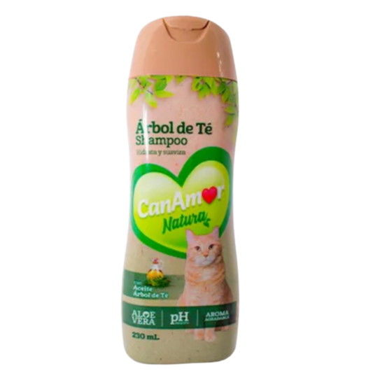 SHAMPOO CANAMOR ARBOL DE TE GATOS X 24X230 ML