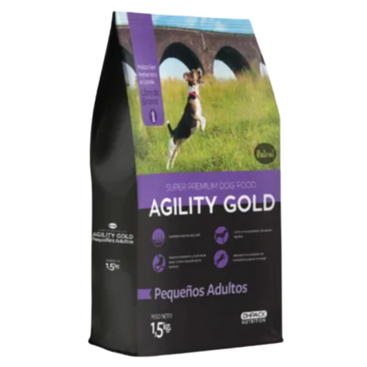 AGILITY GOLD PEQUEÃOS ADULTOS X 7 KG