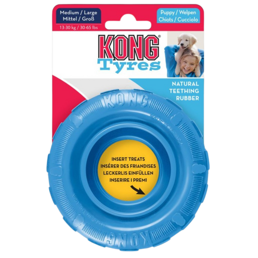 KONG PERRO CAUCHO PUPPY LLANTA MEDIUM