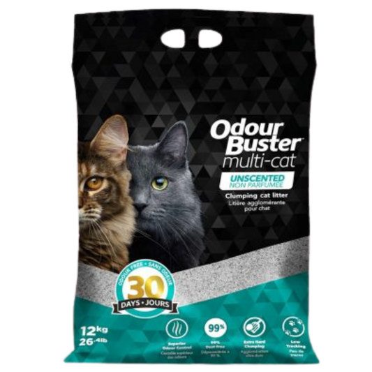 ODOUR BLISTER MULTI CAT LITTER X 12 KG