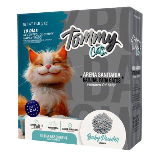 ARENA TOMMY CATS BABY POWER CAJA*5KL