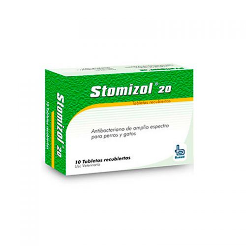 STOMIZOL 20MG  X 10 UNDS EN TAB