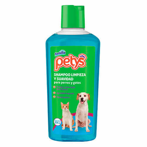 SHAMPOO PETYS LIMPIEZA Y SUAVIDAD 12 X 235 ML