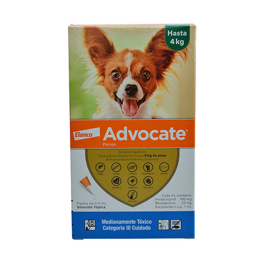 ADVOCATE PERRO 2.5 ML (10-25 KL) BAYER