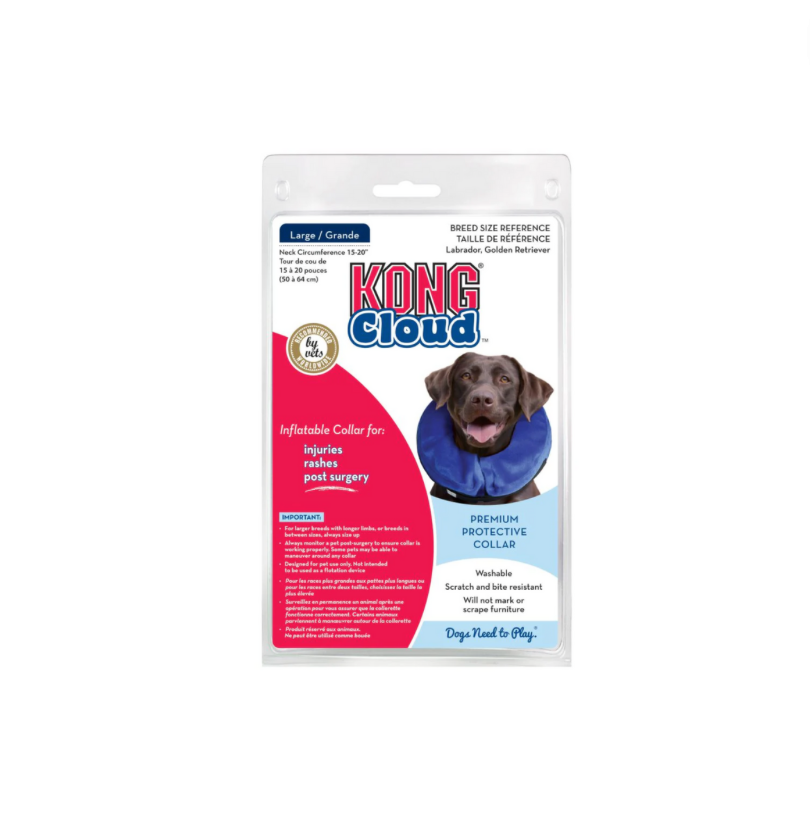 KONG COLLAR DE RECUPERACION INFLABLE CLOUD LARGE