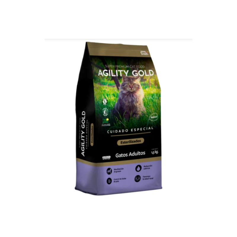 Agility gold gatos esterilizados - Royi Pets