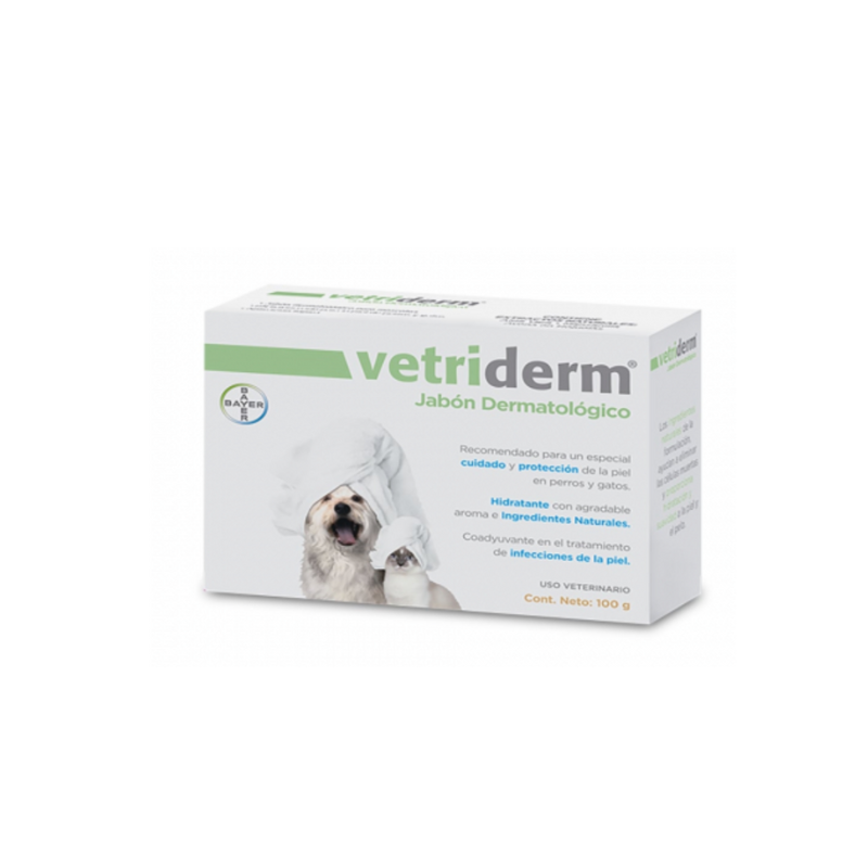 Jabon Vetriderm 100gr - Royi Pets