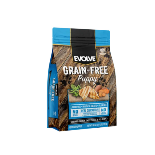 EVOLVE DOG GRAIN FREE PUPPY CHICKEN - POLLO X 3.75 LB - 1.7 KG - Royi Pets