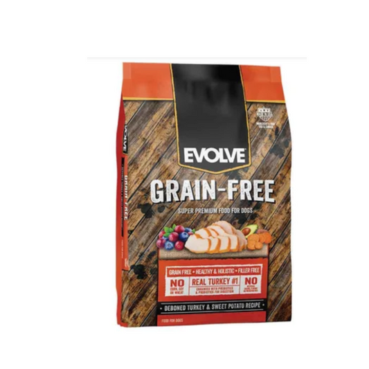 Evolve Devoned Turkey & Sweet Potato Recipe Dog - Royi Pets