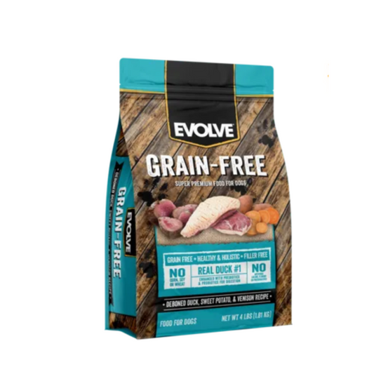 Evolve Dog Grain Free Duck Pato - Royi Pets