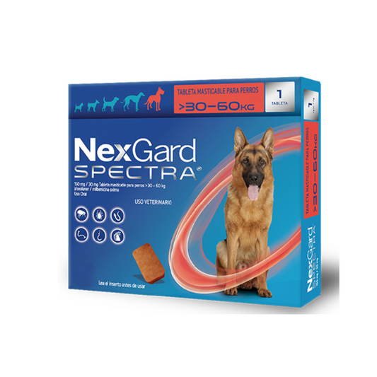 Nexgard spectra 30 a 60kg para perros - Royi Pets