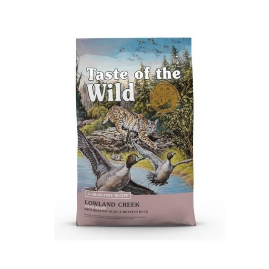 Taste Of The Wild Lowland Creek Codorniz Y Pato - Royi Pets