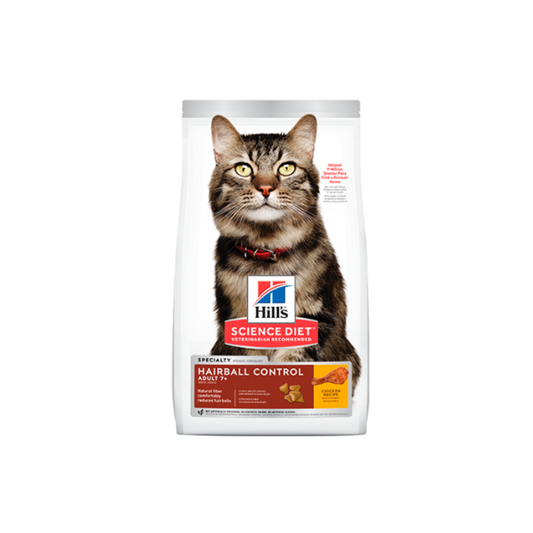 Hills Science Diet Adult 7+ Hairball Control - Royi Pets