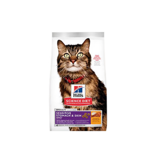 Hills - Science Diet Adult Sensitive Stomach & Skin Cat - Royi Pets