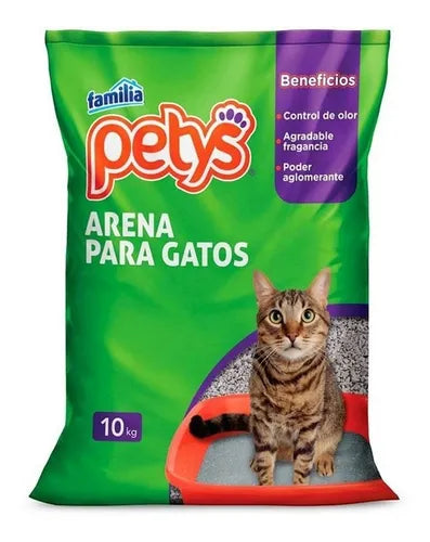 ARENA GATOS PETYS X 10 KG